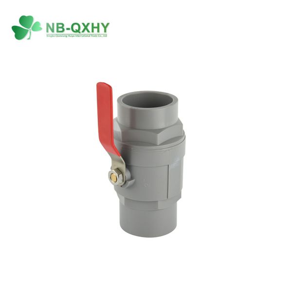 Indonesia 2 PCS OEM PVC/Plastic Ball Valve for Industrial and Other Applications