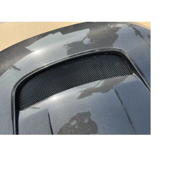 Carbon Fiber Hood for Honda Tenth Generation Civic Modified Open Hole Design Made