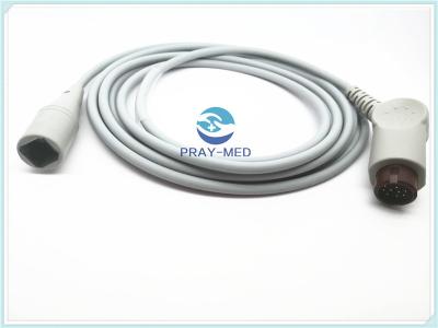 Comprimento invasor compatível do conector de Pin 2.7m do cabo 12 da pressão sanguínea de Mindray