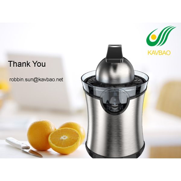 JC203 160W Powerful Stainless Steel Citrus Press with Handle