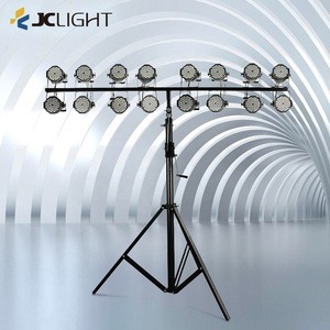3M / 4M / 4.5M Heavy Duty Tripod Light Stand Hand Crank Par Light Stand With T Bar