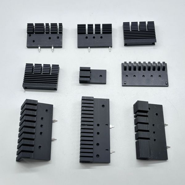 Low Price OEM Custom Aluminum Profiles Round Aluminium Extrusion Heat Sink Heatsink Cooling Fins Metal fabrication