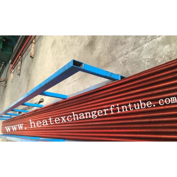 Carbon Steel Extruded Fin Tube Machine , Fin Average Thickness  0.3mm