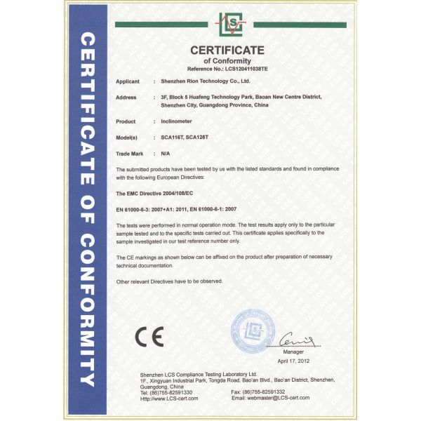 High Resolution Magnetic Digital Angle Gauge RION Industrial