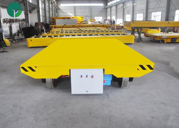 Safety Sensors Control Plant 15t Copper Billet Railway Transfer Cart