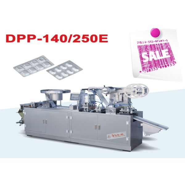 Eco Friendly Full Auto Mini Electronic Alu Alu Blister Packing Machine with Flat Plate