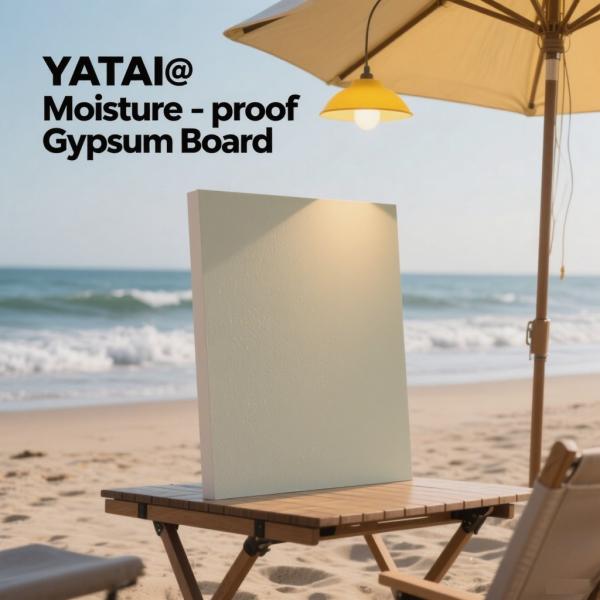 Custom Moisture Proof Gypsum Board Long Lasting For Bathrooms