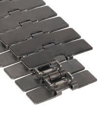 SS802 SS805 stainless steel flat top chains double hinge straight running conveyor chain