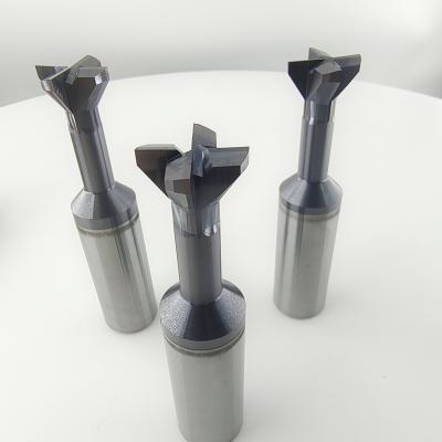 High Precision GU25UF Carbide swallowtail Cutter PVD Coating For Plastic Moulds
