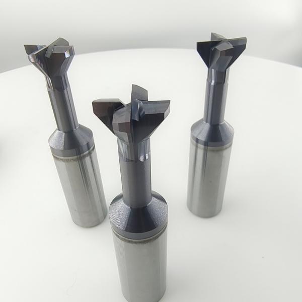 High Precision GU25UF Carbide swallowtail Cutter PVD Coating For Plastic Moulds