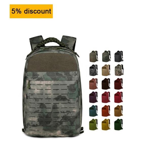 Sac à dos tactique léger Logo personnalisé sac à dos de camping pliable
