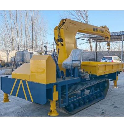 Skid Loading Mini Crawler Loader Pipeline Hydraulic Tractor Loader