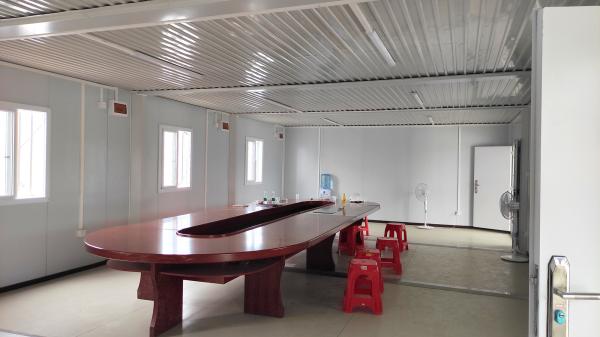 Prefab School Building/Collapsible Flat Pack Container Homes Casa Prefabbracata Container Frame 40ft Temporary Shelter
