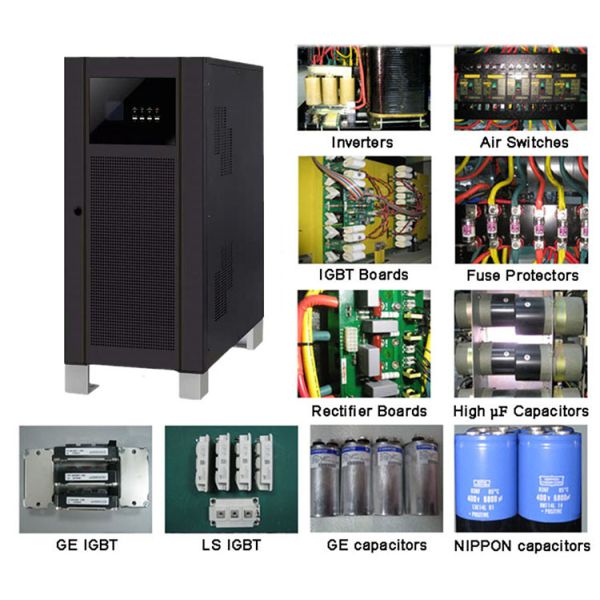 Низкочастотная онлайн реклама участка 415V UPS 120KVA 3 поднимает системы
