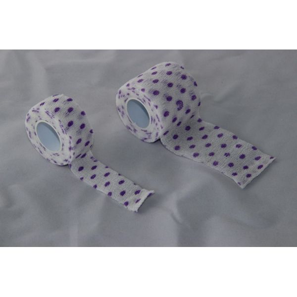 Uno mismo - la aduana flexible elástico cohesiva no tejida del adherente imprimió el abrigo de los vendajes