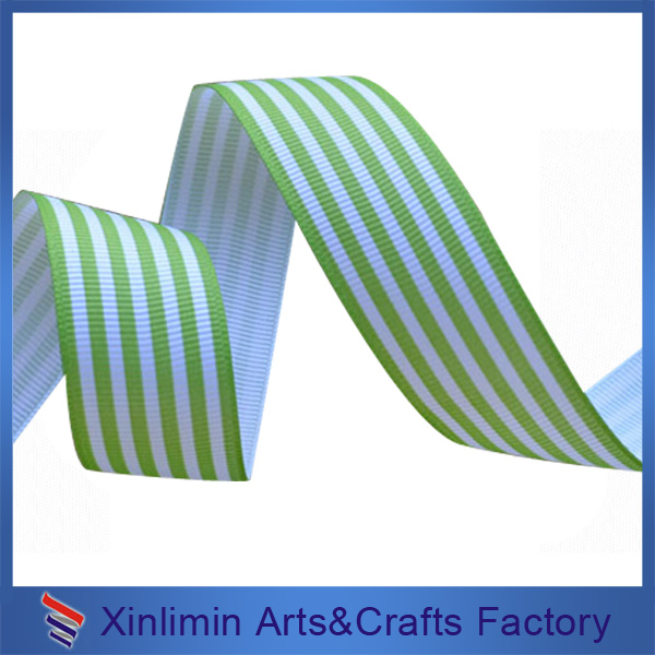 Fashion and Useful Printed Satin Grosgrain Moire Ribbon for Customized Branding