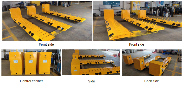 Full Automatic Retractable Tyre Killer Access Control System With 10mm Spikes
