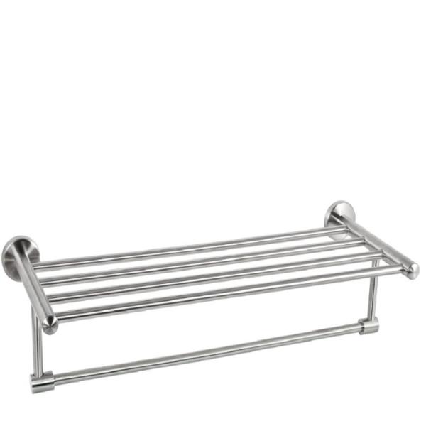 Modern Train Rack Towel Shelf  Single Bar Hotel Towel Rack Polishing Surface
