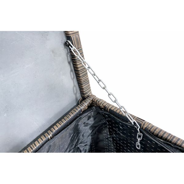 Factory Wholesale Hot Sale Outdoor Garden Big Size Rattan Storage Box
