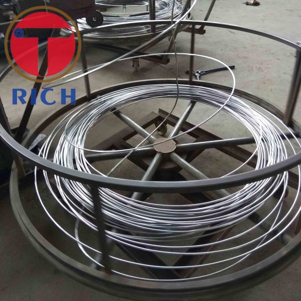 Brake System Welded Steel Tube Single Wall Bundy Tube For Refrigerator