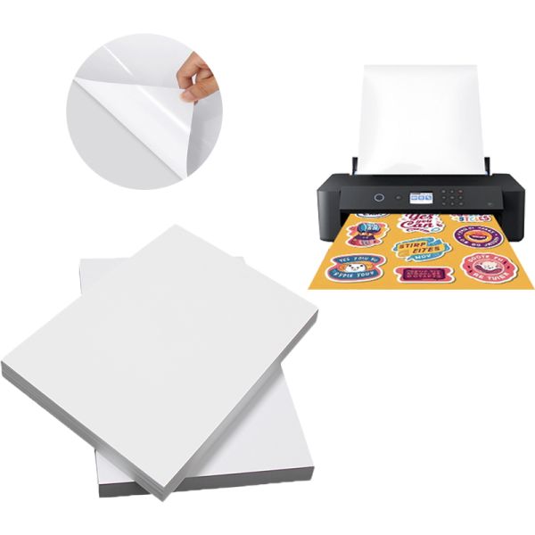 Durable Waterproof & Custom Printed Premium Glossy PP Stickers for Product Packaging