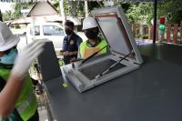 desperdício de alimento da casa de 500kg 100kg/D que aduba a retalhadora elétrica do adubo da máquina