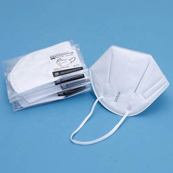 Activated Carbon KN95 Face Mask Tie On Type   Auto Machine Individual Packing