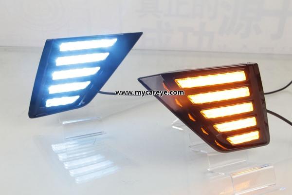 Opel Insignia Car DRL LED Daytime driving turn signal Fog Lights