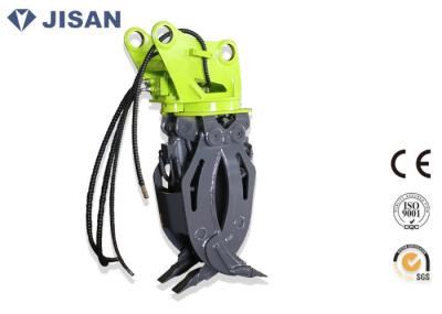ZX60 Mini Excavator Rotating Grapple Hydraulic Timber Grappling Attachment