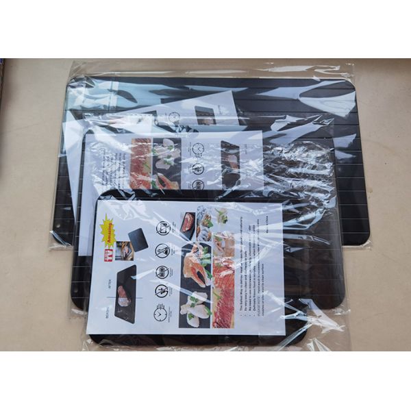 6mm Kitchen Rapid Thaw Plate Aluminium Defrosting Tray