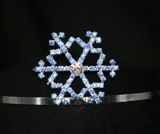 Snowflak rhinestone pageant crowns tiaras wholesale crowns and tiaras china supplier manufactuer pai crown jewelry