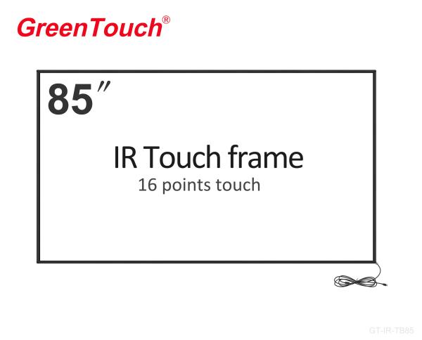 Large Inch Infrared Touch Frame Tb Series Multi Touch Points Touch Overlay