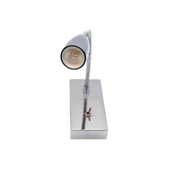 Bedside Reading Light with Flexible Gooseneck 220V 3W LED Wall Light NO Dimmer Support