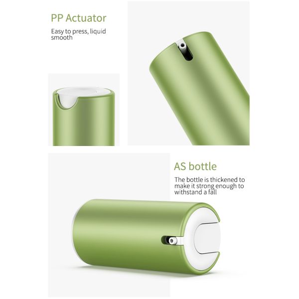 Luxury Cosmetic Hand Lotion Bottle 50ml Round AS Cosmetic Bottles