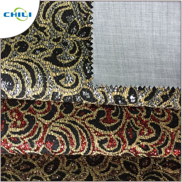 Modern Style Silver Glitter Wallpaper 0.6mm Thickness Wide Application