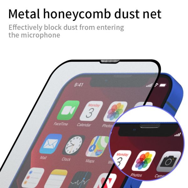 0.3mm Matte Tempered Glass Anti-poussière haute teneur en aluminium Silica durci verre