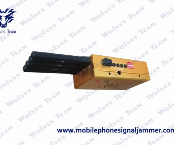 Portable GPS High Power Cell Phone Jammer CDMA GSM DCS PCS 3G L110 x W62 x H30 mm