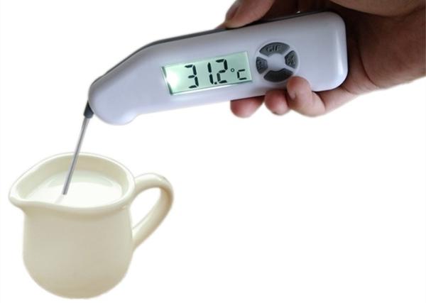 C / F Switchable Digital Food Thermometer , Electronic Meat Thermometer