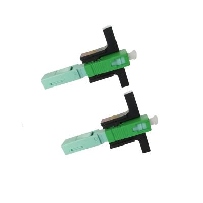 O conector rápido da fibra ótica de ISO9001 0.2dB, rápido conecta conectores da fibra ótica