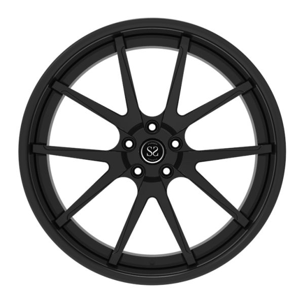 21x10 21x12 5x130 5x112 Wheels Staggered Satin Black Forged For CL63