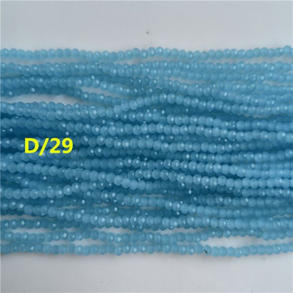 3mm Rondelle Crystal Beads Loose Glass Beads Crystal Beads for Jewelry Making
