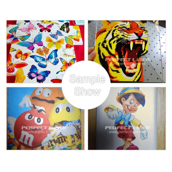 Caja fuerte y simple de la eficacia alta de la impresora plana ultravioleta principal dual de la púrpura 200kg