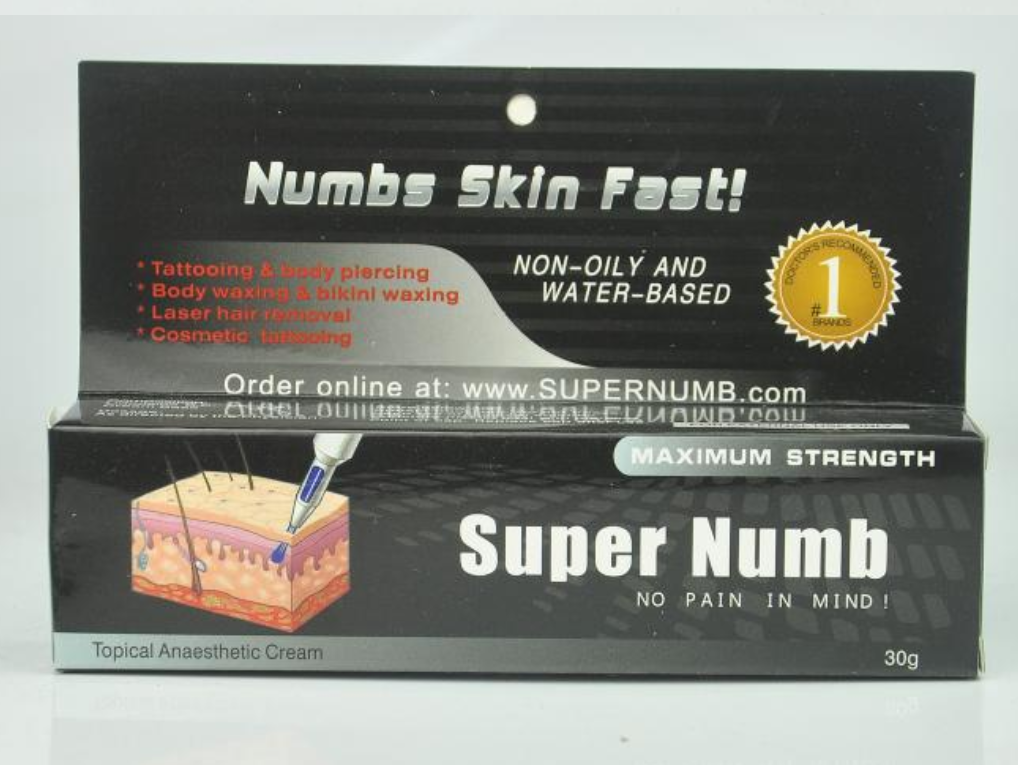 Super Numb Deep Pain Relief Cream 30g Skin Pain Relief Cream