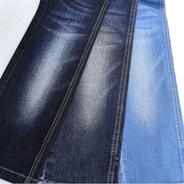 Tejido de algodón azul oscuro Spandex Denim Tejido de denim mezclado 70' 71' 8,6 oz