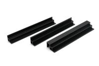 PVC Plastic Profile Black Geometric Profile Fish Tank Accessories