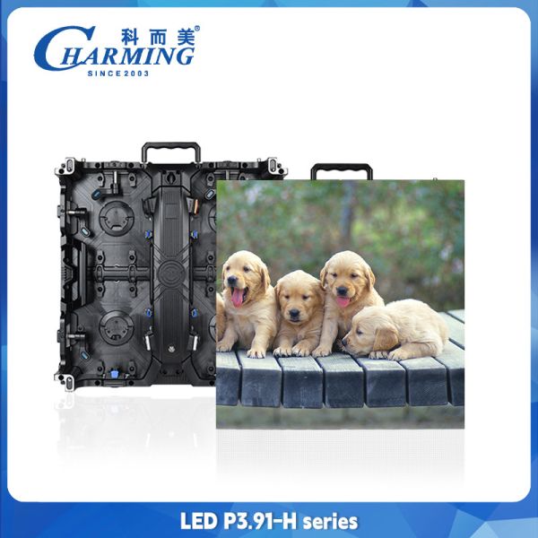 3.91MM Série H Affichage murale vidéo LED publicitaire IP65 4500CD/m2