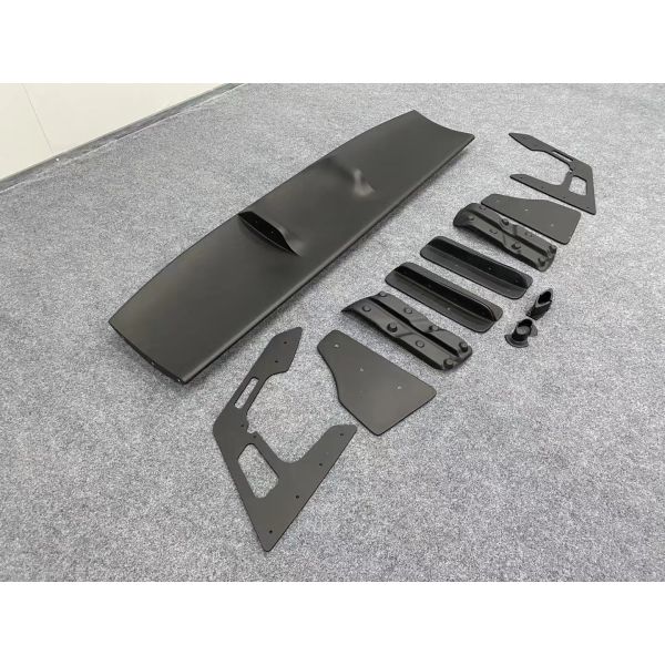 Silver GTR Nissan Body Kit LB Style Spoiler Pour voiture