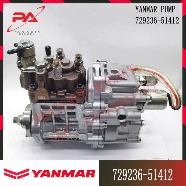 Pompe d'injection de YANMAR 729236-51412 pour 4TNV88/3TNV88/3TNV82 le moteur diesel 72923651412