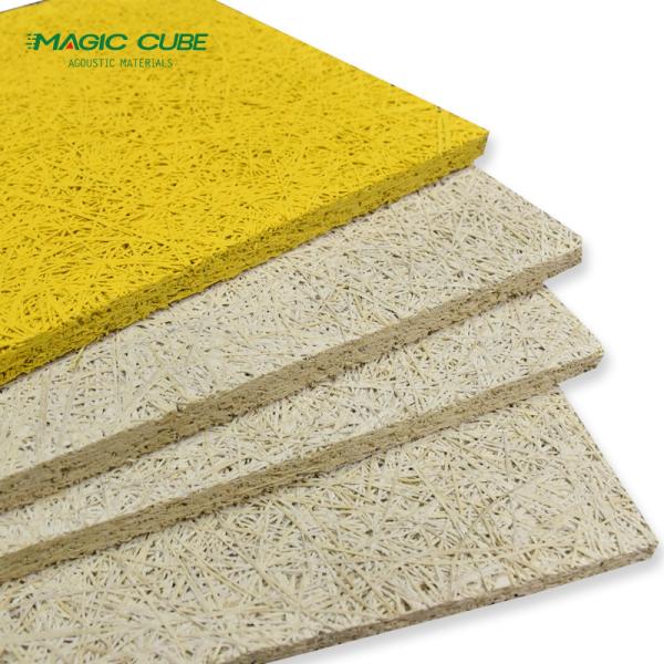 2024 Manufacture Direct Fiber Cement wood-wool-wall-panels With Environmentally Friendly Materials
