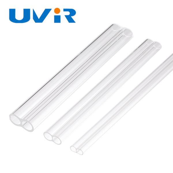 Chauffage infrarouge à tube double en quartz clair 15x33mm